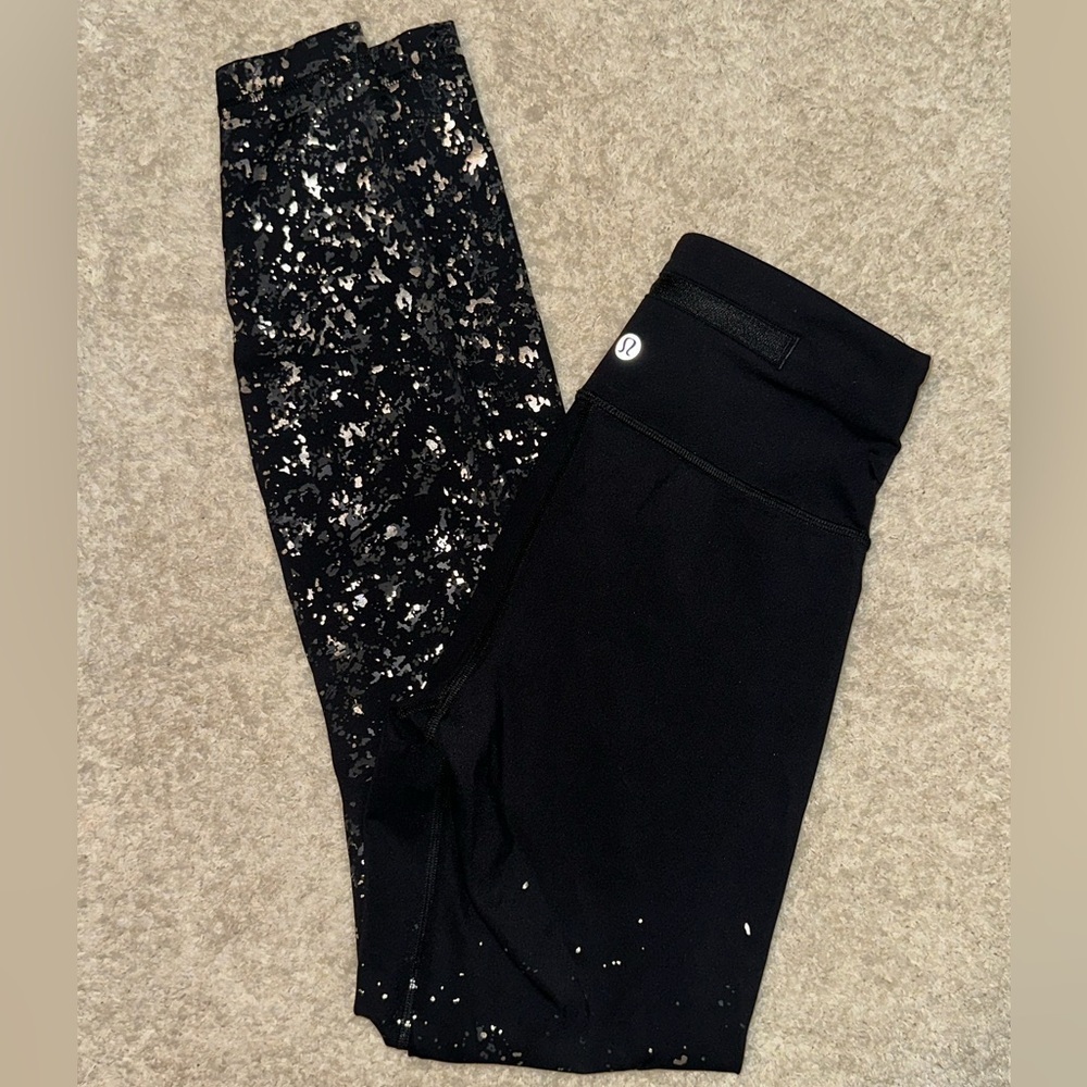 SPECIAL EDITION Lululemon Speed Wunder Tight 28" *Speckle Shine